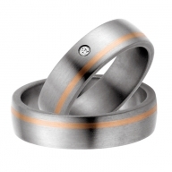 Titanium wedding ring Nr. 10-50531/R